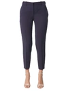 N°21 Cropped Trousers In Blu