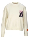 HERON PRESTON HERON PRESTON HERON PATCH SWEATSHIRT,11195058