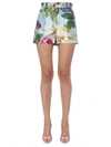 DOLCE & GABBANA SILK SHORTS,11223130