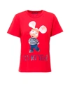Alberta Ferretti Red Cotton T-shirt In Rosso