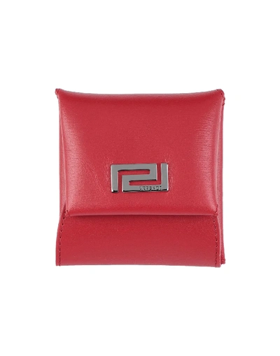 Versace Wallet In Red
