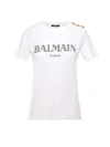 BALMAIN SHORT SLEEVE T-SHIRT,11244414