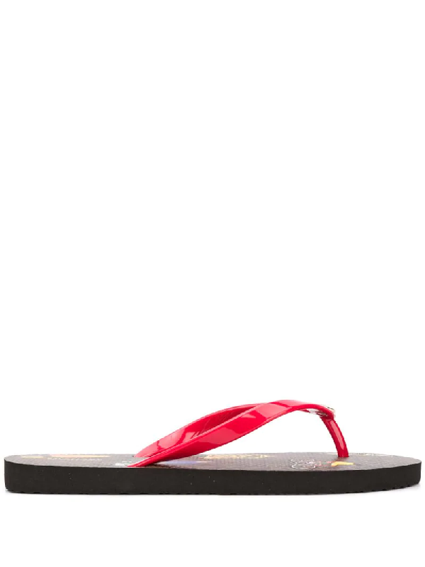 michael kors jet set flip flops