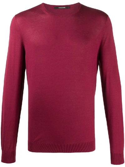 Tagliatore Otis Silk Jumper In Red