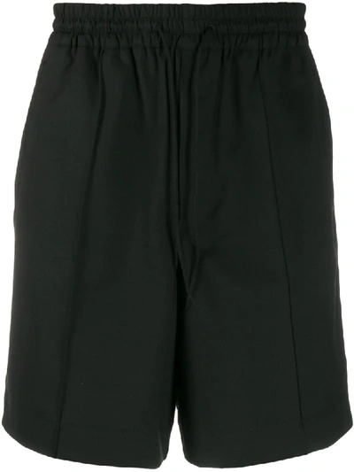 Y-3 Logo Print Track Trousers In Black