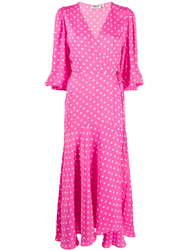 essentiel antwerp pink dress
