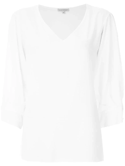 Alcaçuz Ramos 罩衫 In White