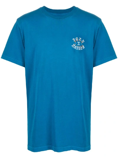 Bornxraised Logo T-shirt In Blue