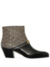 GUCCI ZAHARA 70MM ANKLE BOOTS