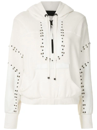 Andrea Bogosian Rosan Hoodie In White