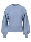 JW ANDERSON JW ANDERSON PUFFED SLEEVES SWEATER,11264895