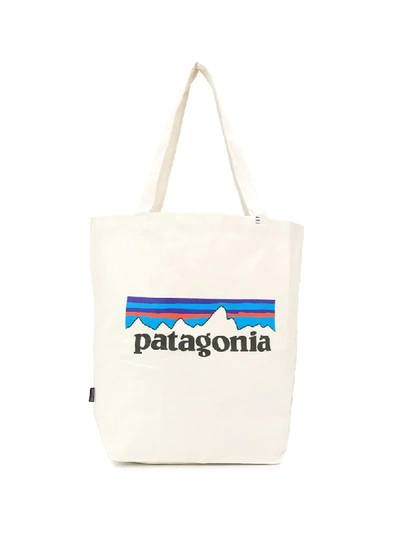 Patagonia Logo印花托特包 In Neutrals