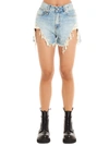 R13 SHEDDED SLOUCH SHORTS,11268835