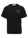 Golden Goose Summer Tour Print T-shirt In Black