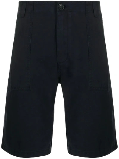 Department Five Knee-length Bermuda Shorts In Blue