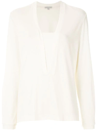 Alcaçuz Dressing Gownr Basic Blouse In White