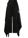 Y-3 FLARED SIDE STRIPED TRACK PANTS