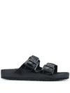 Birkenstock Essentials Arizona Waterproof Slide Sandal In Black