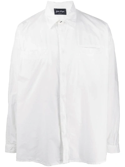 Andrea Ya'aqov Chest Pocket Shirt In White