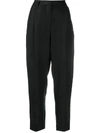 REMAIN HIGH-RISE PLEATED TROUSERS