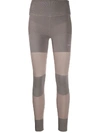 ADIDAS BY STELLA MCCARTNEY PANELLED LOGO LEGGINGS