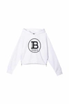 BALMAIN COTTON HOODIE,11171606