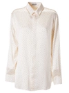 SAINT LAURENT ALL-OVER DOT SHIRT,11279919