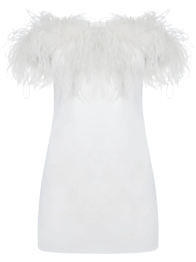 Saint Laurent Dress In Bianco