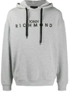 JOHN RICHMOND LOGO PRINTED HOODIES