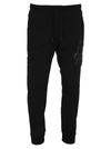 FENDI FF EMBROIDERED TRACK PANTS,11290599