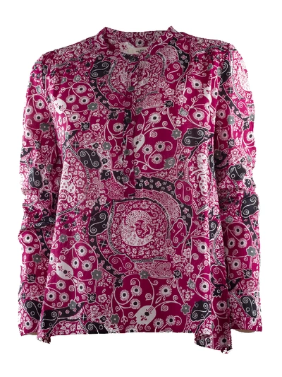 Isabel Marant Étoile Maria Top In Fuchsia