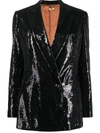 MAURIZIO MIRI OVERSIZED SEQUIN EMBROIDERED BLAZER