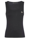 Philipp Plein Statement Tank Top In Black
