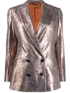 MAURIZIO MIRI OVERSIZED FIT SEQUIN EMBROIDERED BLAZER