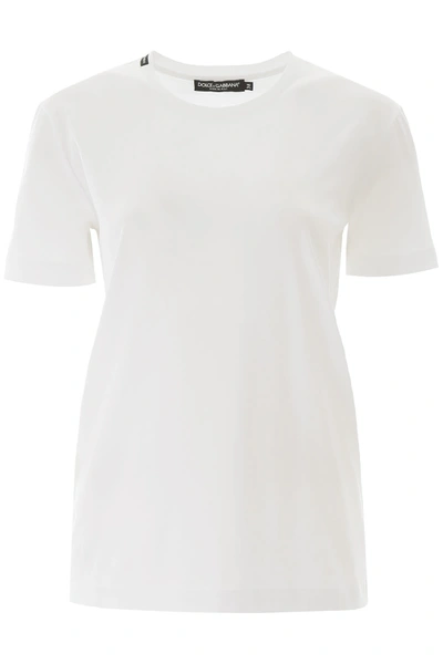 Dolce & Gabbana Basic T-shirt In White