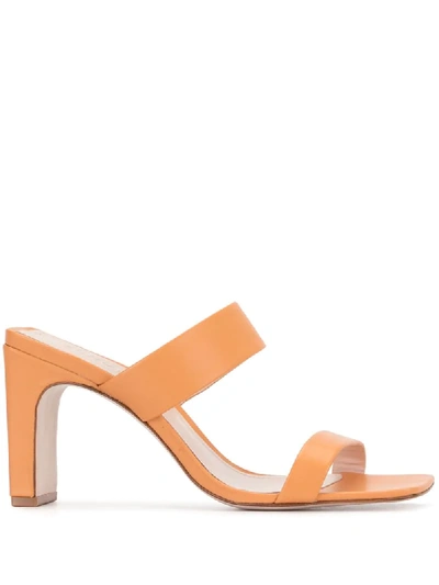 Schutz Chunky 90mm Sandals In Brown