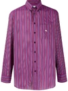 ETRO LONG SLEEVE STRIPED PRINT SHIRT