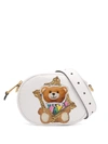 MOSCHINO FRAME TEDDY PRINT BELT BAG