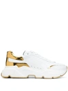 DOLCE & GABBANA DAYMASTER TWO-TONE SNEAKERS