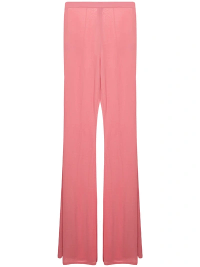 Balmain Paris Trousers In Rosa