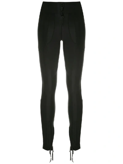 Andrea Bogosian Raquel Skinny Trousers In Black