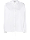 Woolrich Drawstring Hem Shirt In White