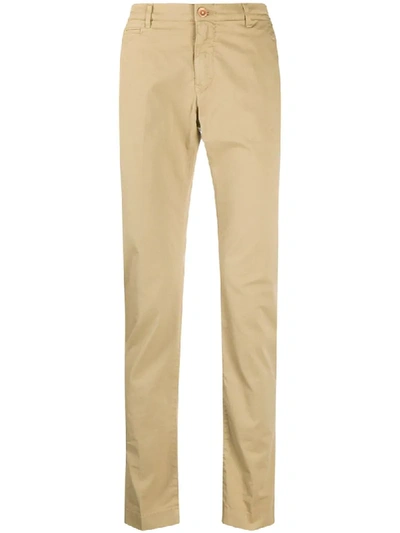 Hand Picked Schmale 'vieste' Chino In Brown