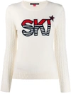 PERFECT MOMENT SKI INTARSIA JUMPER