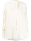 CHLOÉ STRIPED PUSSY-BOW BLOUSE