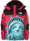 Supreme X The North Face Baltoro Jacket In Red