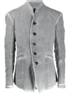 ARMY OF ME FADED EFFECT SINGLE-BREASTED JACKET