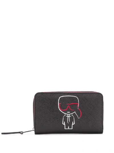 Karl Lagerfeld K/ikonic Wallet In Black