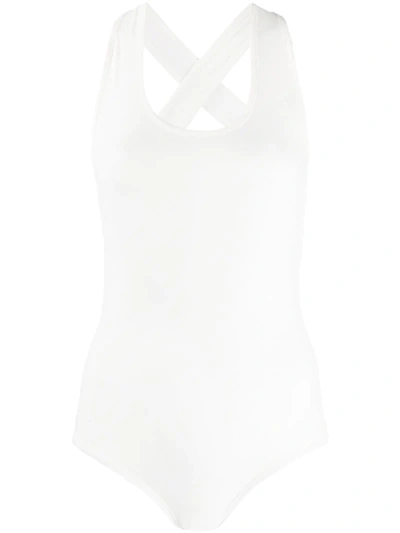 Lemaire Crossover Strap Body In White