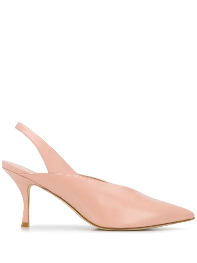 Stuart Weitzman Avianna Slingback Pumps In Pink